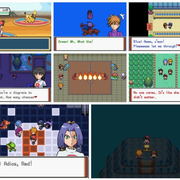 Pokemon Adventures Red Chapter GBA ROM Hack Video Game - Picture 6 of 10